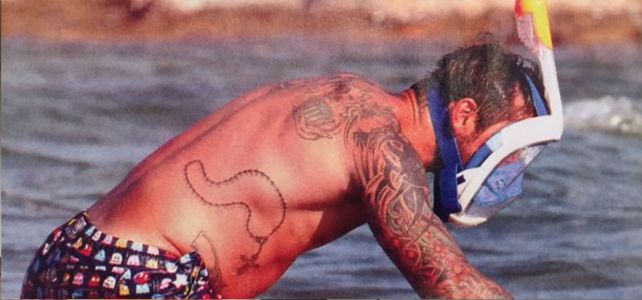 ¿Y ahora chicas? Al Pocho Lavezzi se le fue la tabla de lavar