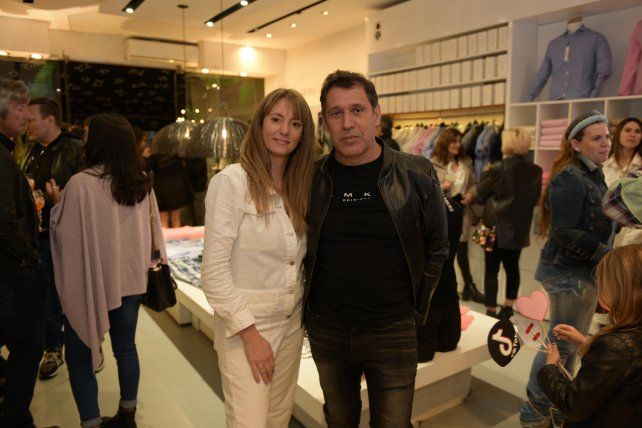 Pablo Brites y Giselle Andres
