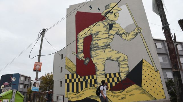 Muros que hablan. Los vecinos aportaron temas como disparadores para los diseños de los artistas.&nbsp;