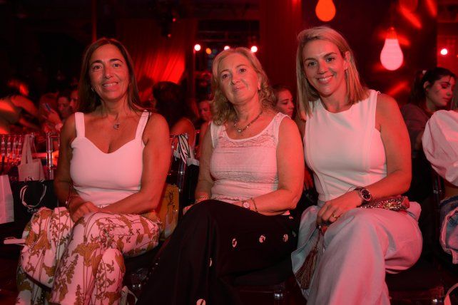 Mariel Dip, Liliana Bembo y Carolina Artino