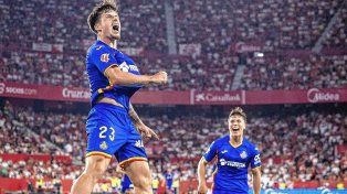 Getafe derrotó al Sevilla de Matías Almeyda en el cierre de la 2ª fecha en España