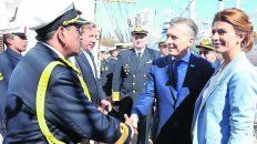 Macri celebró el 9 de Julio en la fragata Libertad, anclada en Hamburgo. Macri celebró el 9 de Julio en la fragata Libertad, anclada en Hamburgo.