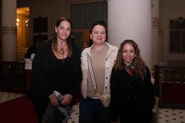 Inés Da’rosa, Natacha Fraticelli y Manuela Rodríguez