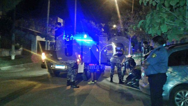Enfrentamiento a tiros en las calles de la ciudad de Recreo