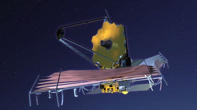 El telescopio espacial James Webb.