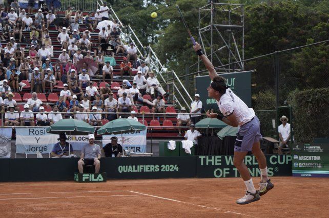 Jockey Club fue escenario de la serie por Copa Davis entre Argentina y Kazajistán. El evento marcó un precedente muy importante.