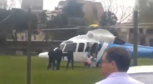El video de Macri y su hija en el helicóptero presidencial que se viralizó