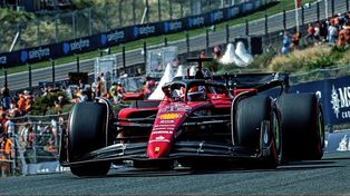 Charles Leclerc se quedó con la pole position.