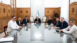 El jefe de Gabinete, Guillermo Franco recibió a intendentes santafesinos