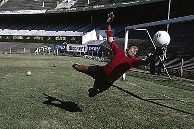 El recordado arquero de Racing Agustín Mario Cejas