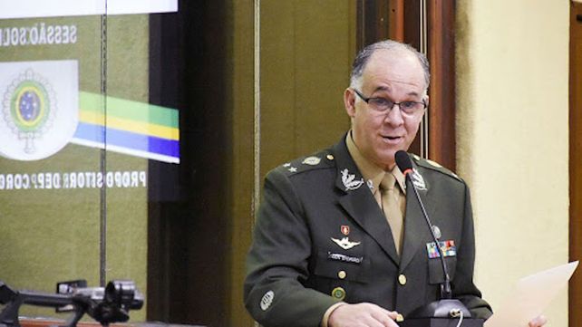 El general Carlos Augusto Fecury Sydriao Ferreira