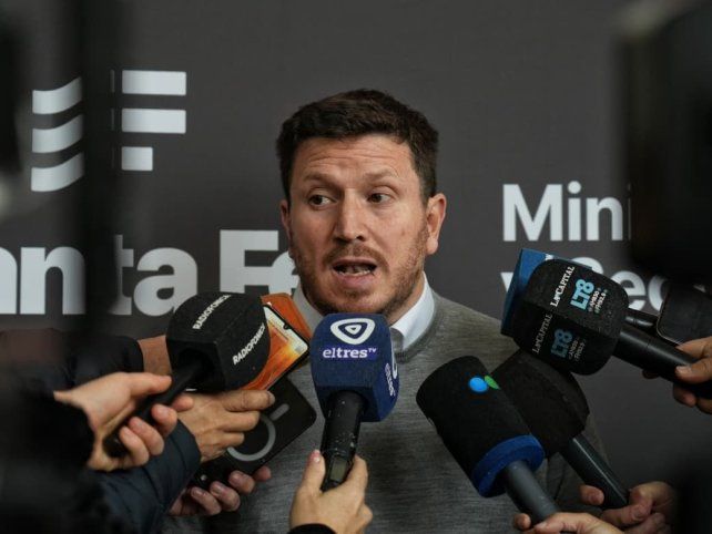 Federico Angelini presentó las nuevas estadísticas sobre allanamientos.