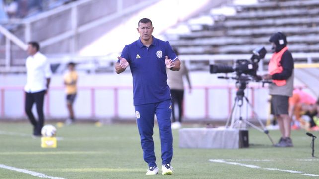 El gesto del DT de Central