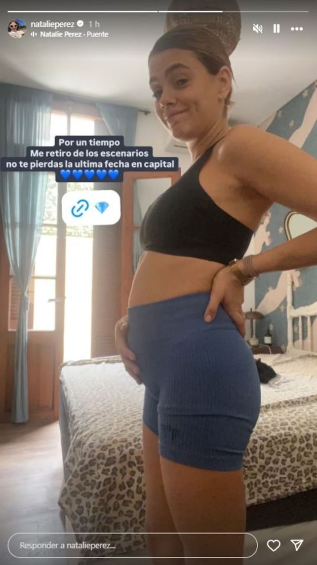 La foto de Natalie Pérez que desató los rumores sobre un posible embarazo