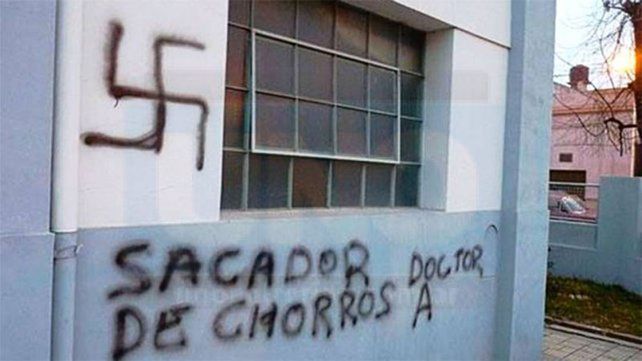 Revisarán el fallo por las pintadas antisemitas en Basso