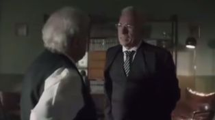 Gerardo Romano, en la impactante escena junto a Rodolfo Ranni en El marginal 4.&nbsp;