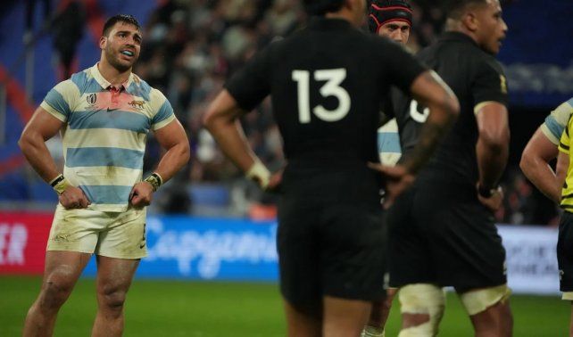 La cara de Facundo Isa grafica la frustración de Los Pumas