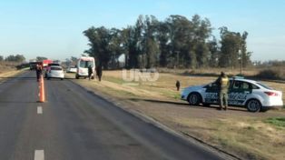 Murió un motociclista tras chocar contra un camión en la ruta nacional 34, a la altura de Luis Palacios