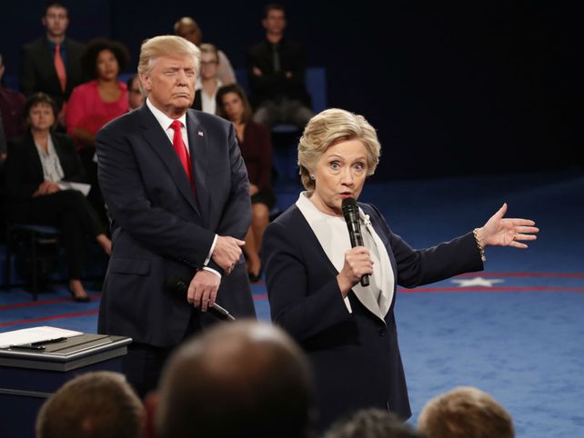 Enfrentados. En los tres debates presidenciales