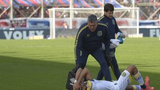 Cortez se desgarró el pasado sábado ante San Lorenzo en el Nuevo Gásometro.