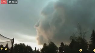 Una falsa transmisión en vivo del huracán Irma engañó a millones de personas en las redes sociales
