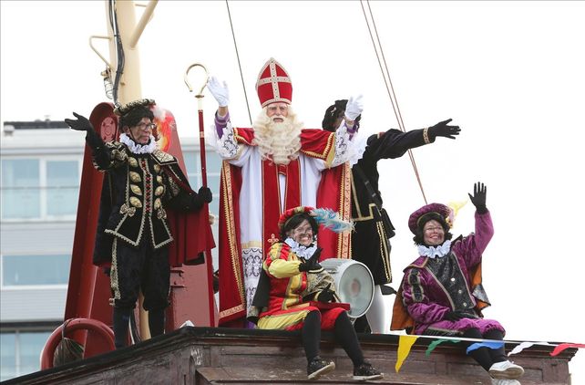 Sinterklass en los festejos de navidad en Holanda.&nbsp;