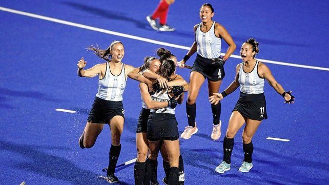 Las Leonas tuvieron que esforzarse para derrotar a un duro rival como Estados Unidos.