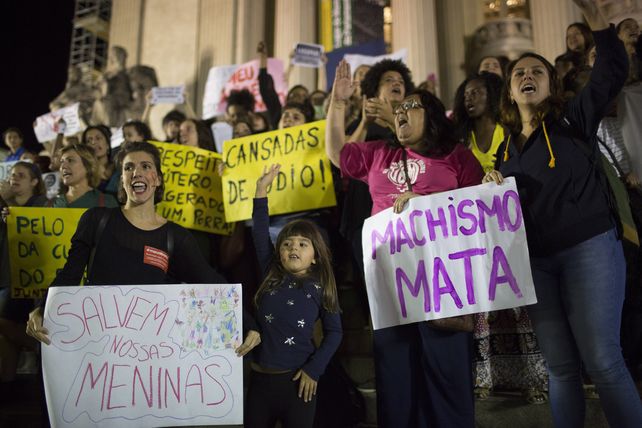 Rechazo. El caso disparó movilizaciones espontáneas en todo el país.