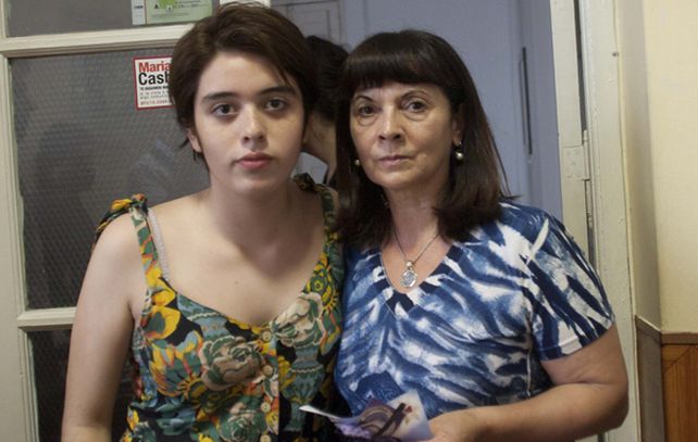 La hija de Marita Verón y su abuela Susana Trimarco.