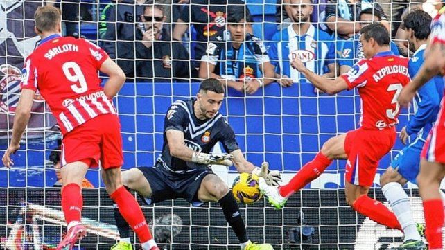 Atlético de Madrid empató con Espanyol y se aleja de la cima