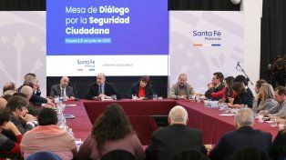 La provincia realizó la primera reunión de la Mesa de Diálogo por la Seguridad Ciudadana