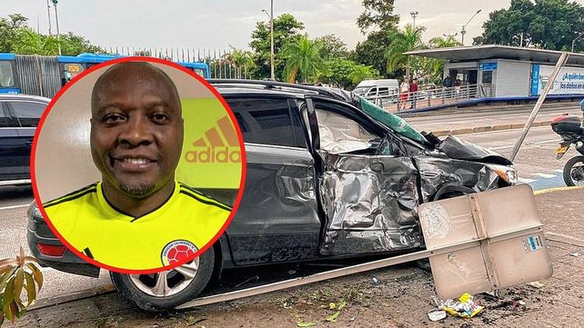 Cali: Rincón está grave tras un accidente de tránsito