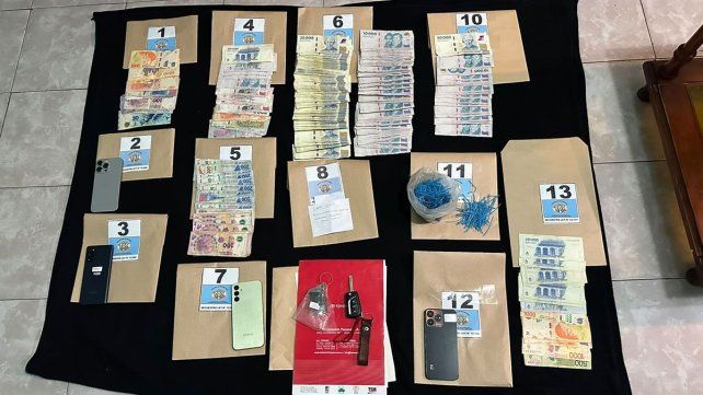 Tres allanamientos simultáneos en Barrio Villa Almendral