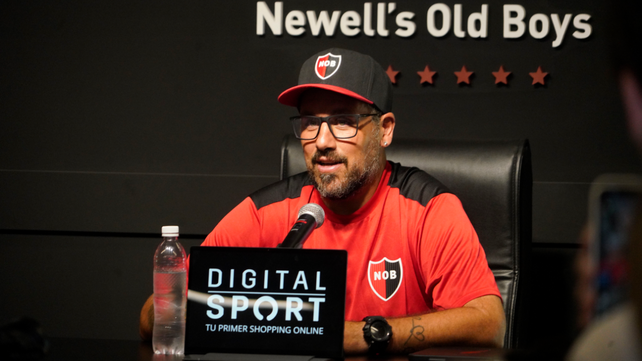 Cristian Fabbiani apunta a que Newells sea intenso físicamente y durante estos días trabajará ese aspecto.