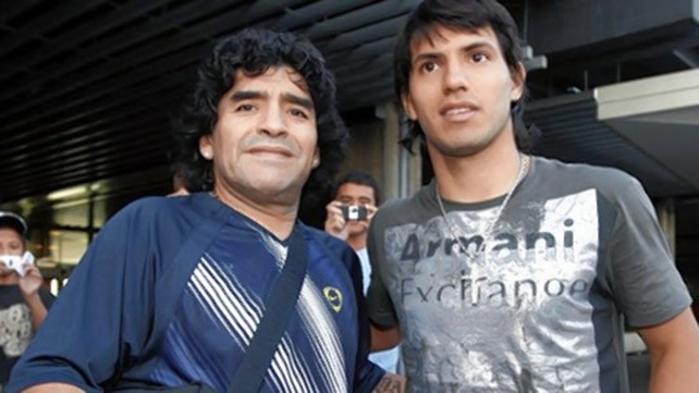 Del Kun Agüero a Maradona: Nunca te vamos a olvidar