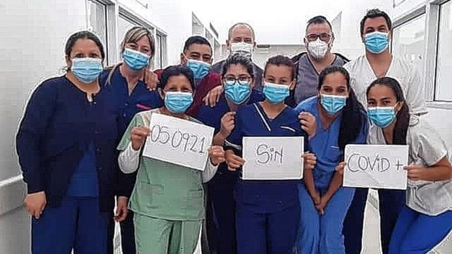 En la terpadia intensiva del Hospital de Campaña de Reconquista ya no hay pacientes internados con coronavirus.