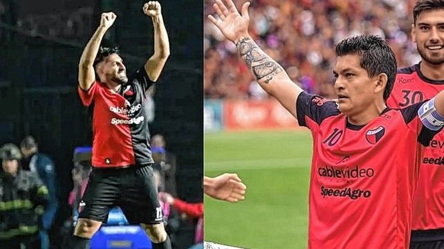 Entre Wanchope Ábila y Luis Rodríguez anotaron 13 de los 24 goles que anotó Colón en el Brigadier López.