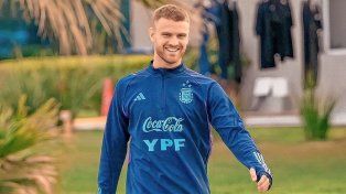 Beltrán y otros cinco futbolistas quedaron afuera del banco de suplentes de Argentina