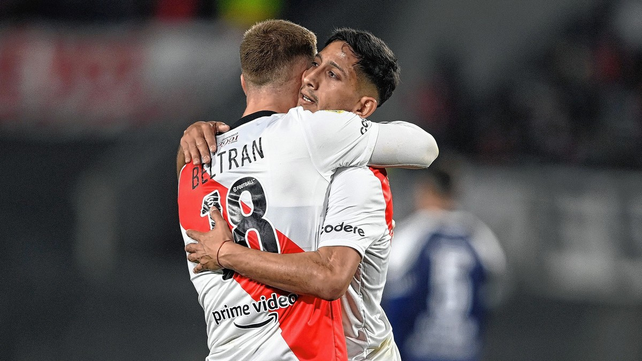 Aliendro y Beltrán, claves en la recuperación de River