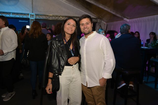 Camila  Lotuff y Lucas Creolani