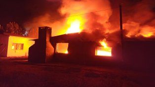 Chajarí: se incendió la vivienda de dos personas mayores