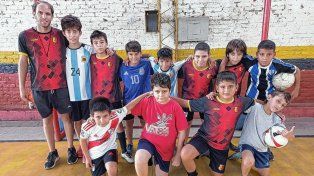 El lugar de encuentro de los pequeños que disfrutan de un club de barrio como lo es Avenida Ejército.