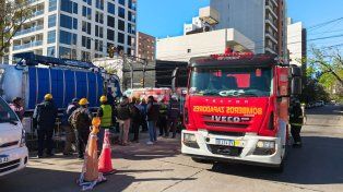 Dieron de alta al obrero que cayó de siete metros en una obra de Bulevar Pellegrini