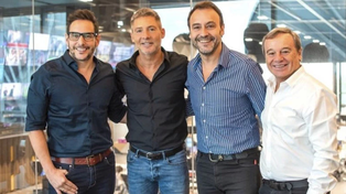 Lussich, Suar, Pallares y Codevilla, tras formalizar la incorporación de los conductores.
