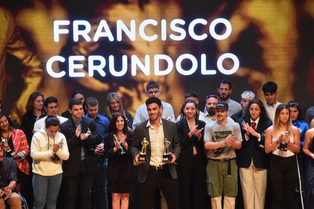 Francisco Cerúndolo se quedó con el premio Jorge Newbery de oro