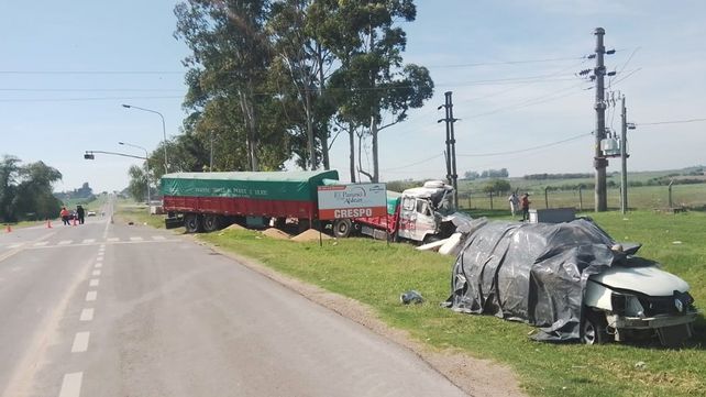 Probation para camionero por un choque fatal en acceso a Crespo