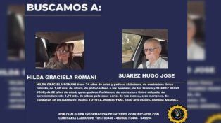 Buscan a un matrimonio que desapareció hace cuatro días