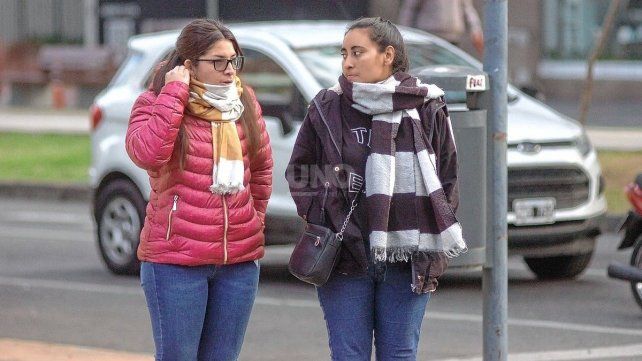 Jueves frío pero con buen tiempo en la ciudad de Santa Fe