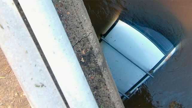 Intentó esquivar un carpincho y cayó al vacío desde un puente