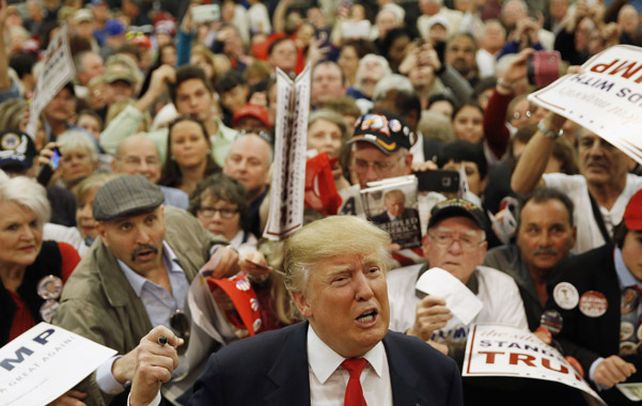 Imbatible. Trump logra adeptos en todos los estratos sociales de EEUU.